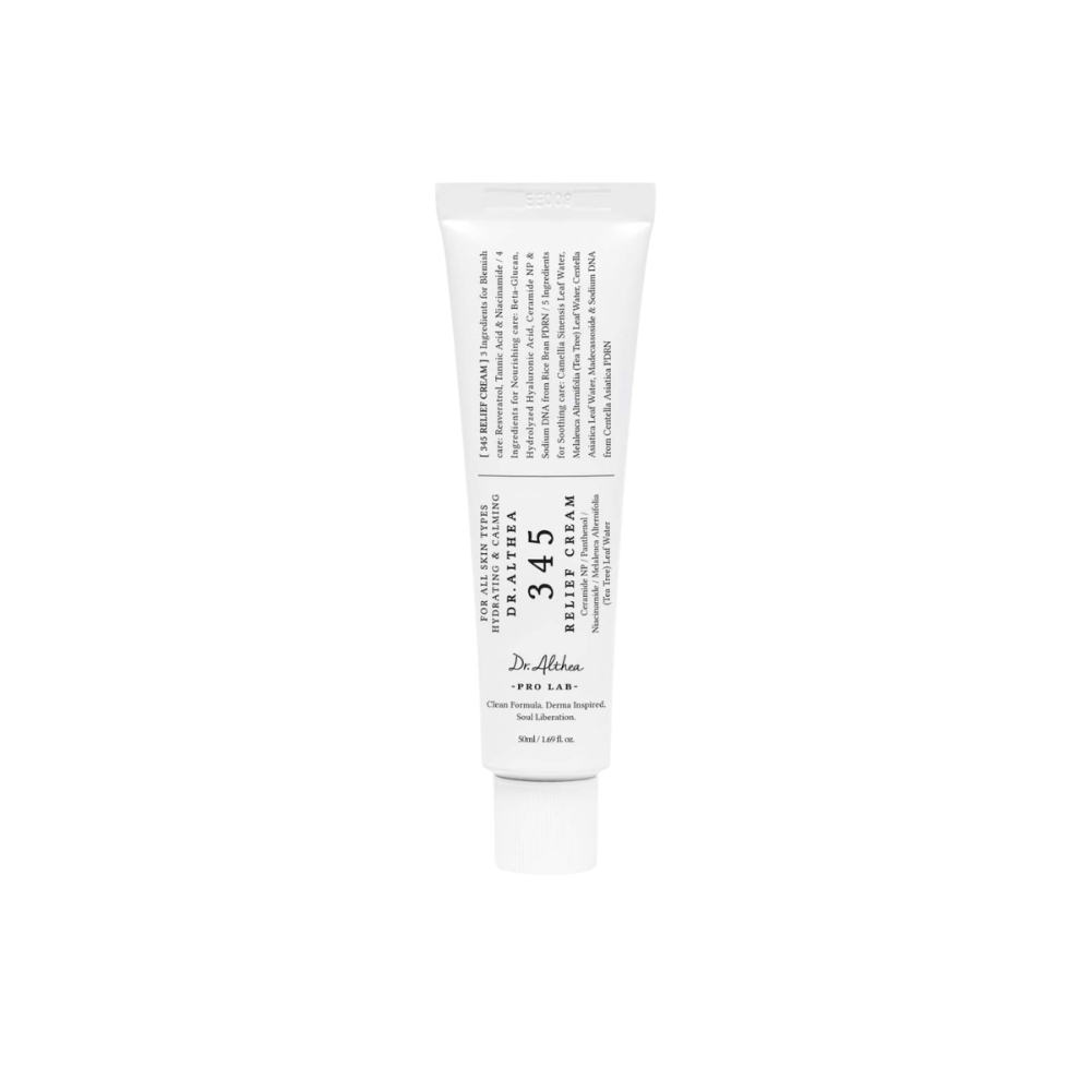 Dr. Althea 345 Relief Cream. Korean Face Creams