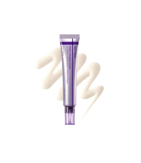 "360 Shot PDRN Lifting Eye Cream" paakių kremas. Korėjietiška paakių priežiūra