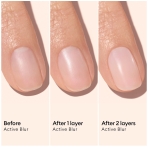 “Active™ Blur” nagus puoselėjanti priemonė su švelniu atspalviu. Nagų priežiūros priemonės