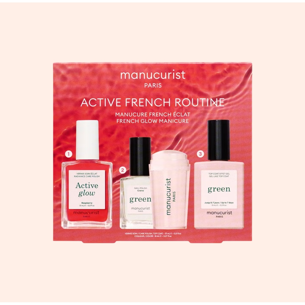 Manucurist Active French Routine Manicure Kit. Nail Polishes