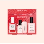 Active French Routine Manicure Kit. Nail Polishes
