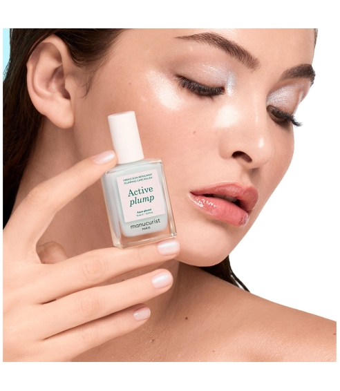 "Active™ Plump Aqua Glazed“ nagų priežiūros priemonė su kolagenu. Nagų priežiūros priemonės
