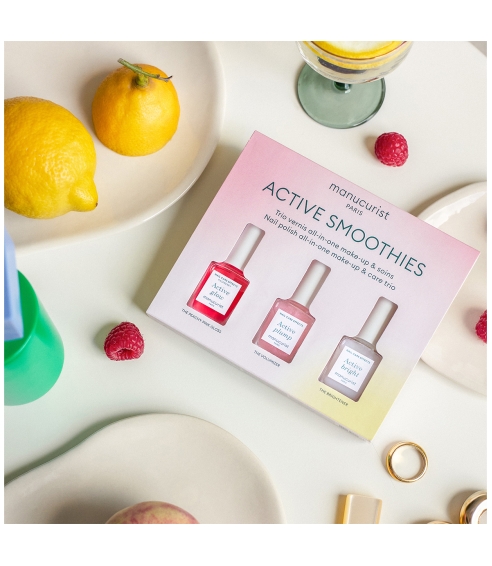 “Active Smoothies Trio Set” kelioninis rinkinys. Nagų priežiūros priemonės