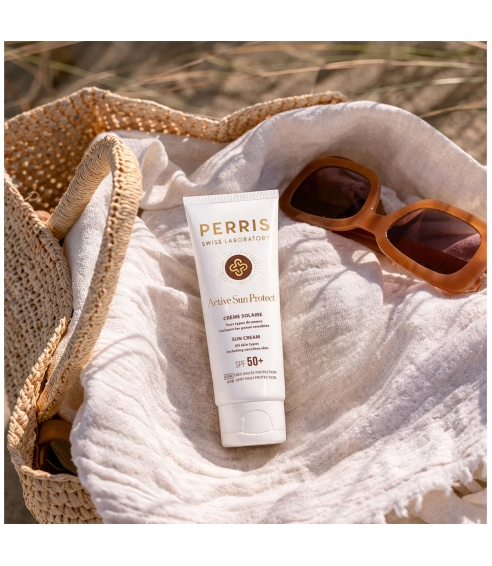 “Active Sun Protect SPF50+” apsauga nuo saulės veidui. Apsauga nuo saulės veidui
