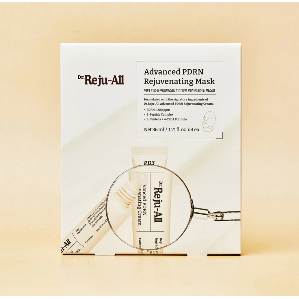 Dr.Reju-All Korean Face Masks Advanced PDRN Rejuvenating Mask 4pcs. Dr.Reju-All Advanced PDRN Rejuvenating Mask 4pcs.. Korean Face Masks