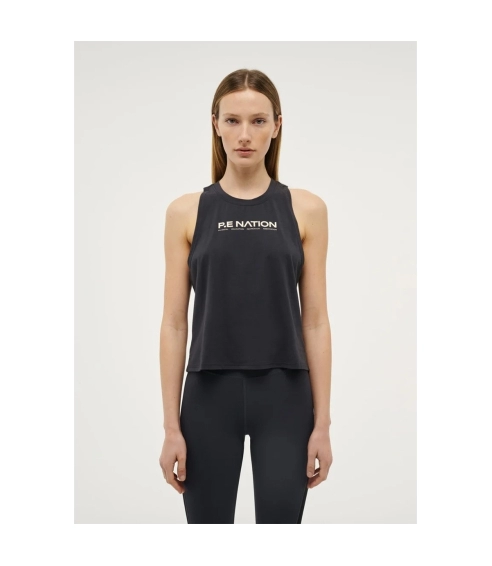 AERO TANK IN MARINE BLUE. Tops
