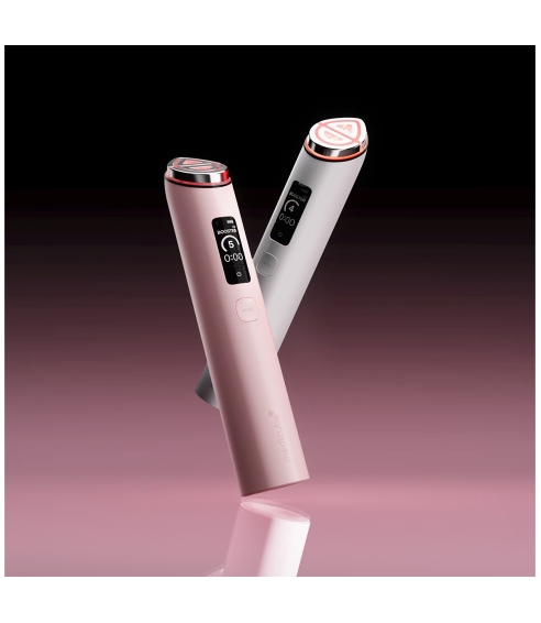 "Age-R Booster Pro X2" veido priežiūros aparatas, rožinis. Veido priežiūros prietaisai