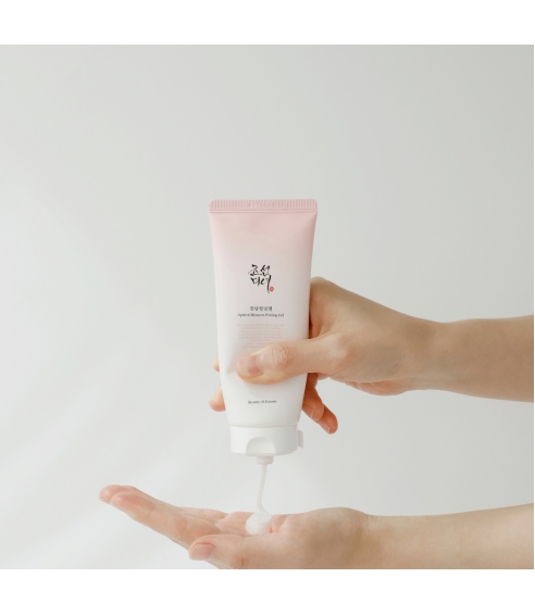 Apricot Blossom Peeling Gel. Korean Facial Exfoliators