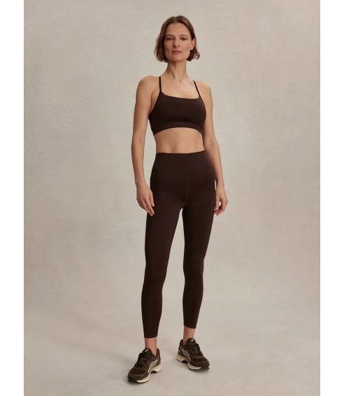 Assure High-Rise Legging 25' Coffee Bean. Leggings