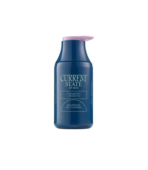 Strawberry + Probiotic balancing gel cleanser. Cleansers and exfoliators