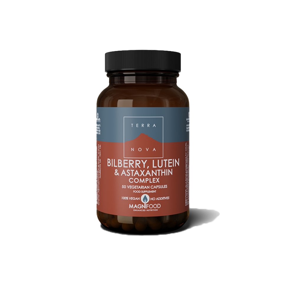 Bilberry, Lutein & Astaxanthin Complex. Antioxidants