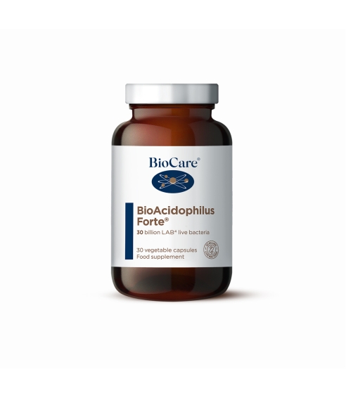 BioAcidophilus Forte - 30 capsules. Live bacteria