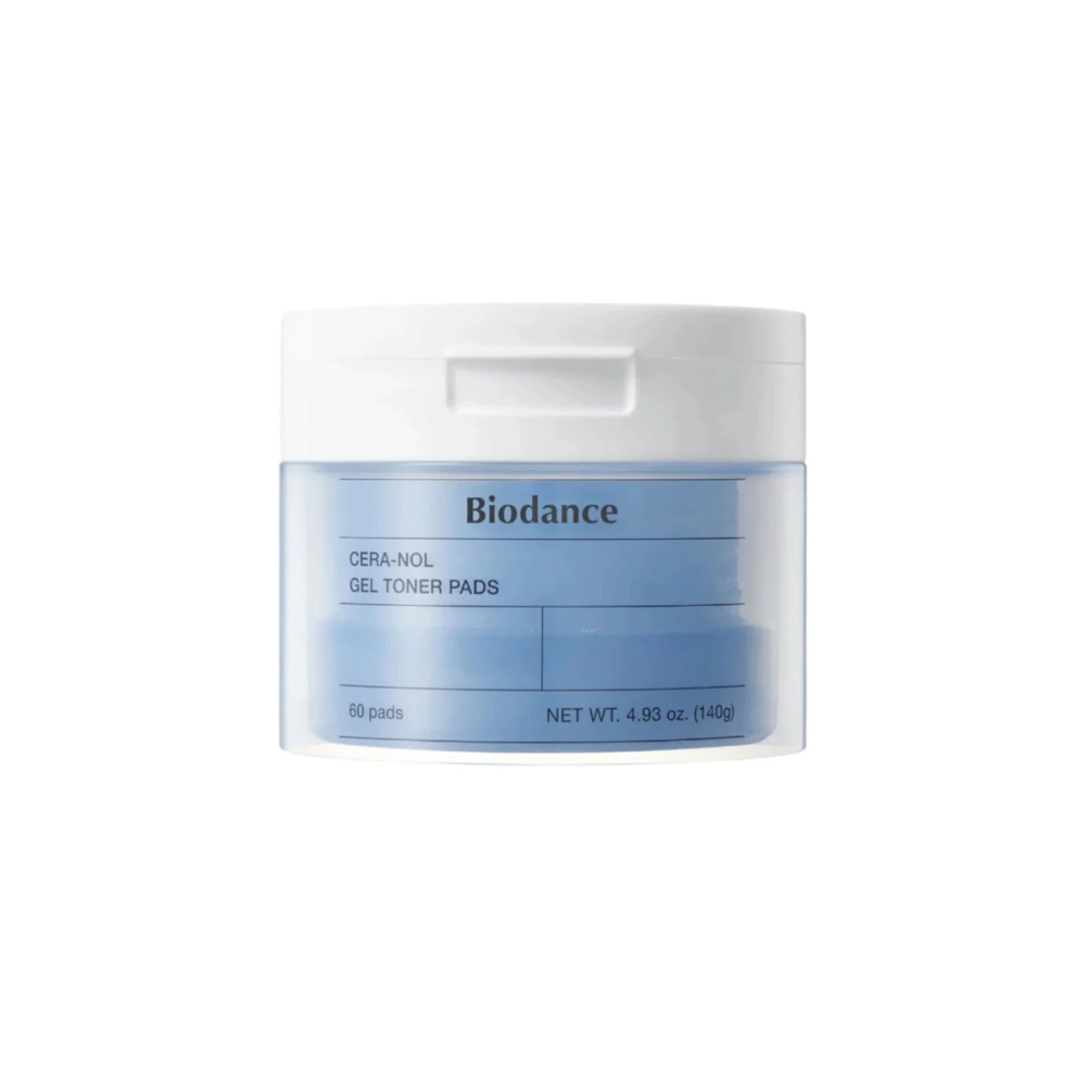 BIODANCE Veido tonikai ir miglos BIODANCE "Cera-nol Gel Toner Pads" geliniai toniko padeliai BIODANCE BIODANCE "Cera-nol Gel Toner Pads" geliniai toniko padeliai. Veido tonikai ir miglos