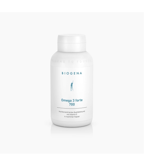 Biogena Omega 3 forte 700. Žuvų taukai ir Omega-3