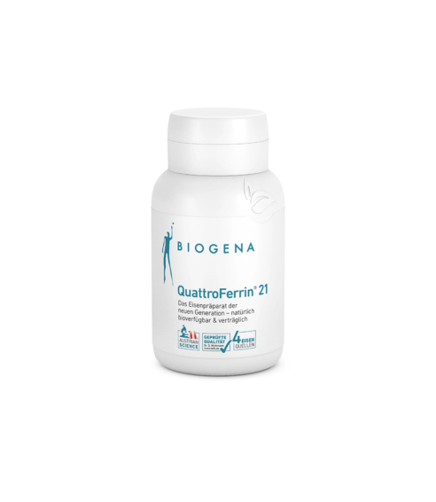 Biogena QuattroFerrin® 21. Vitaminai ir mineralai
