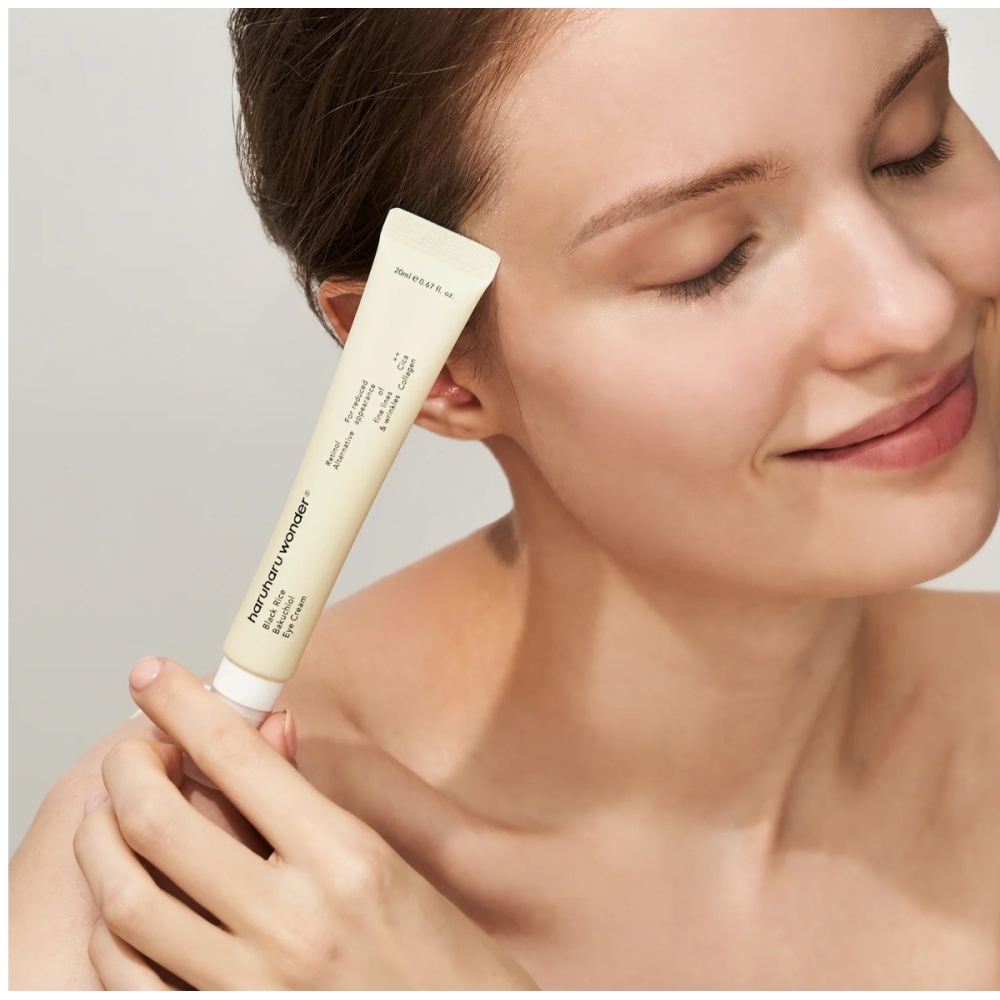 Haruharu Wonder Black Rice Bakuchiol Eye Cream. Korean Eye Care