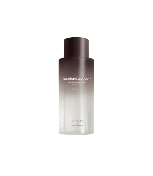 "Black Rice Hyaluronic Toner For Sensitive Skin" veido tonikas (be alkoholio ir kvapiklių). Korėjietiški tonikai ir dulksnos