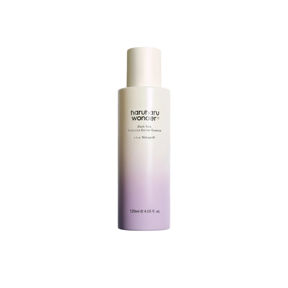 Haruharu Wonder "Black Rice Probiotics Barrier Essence" veido esencija. Korėjietiškos esencijos
