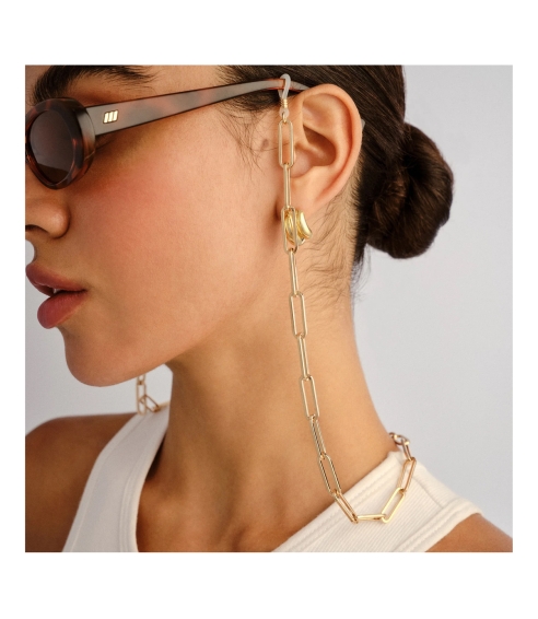 Bold Link Neck Chain Gold. Sports and fashion