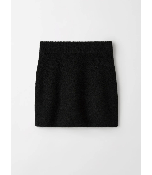 "Boucle" mini skirt - black. Skirts