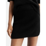 "Boucle" mini skirt - black. Skirts