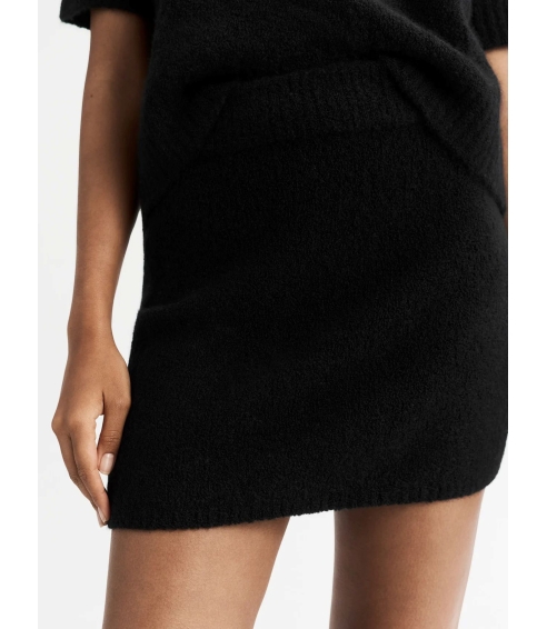"Boucle" mini skirt - black. Skirts
