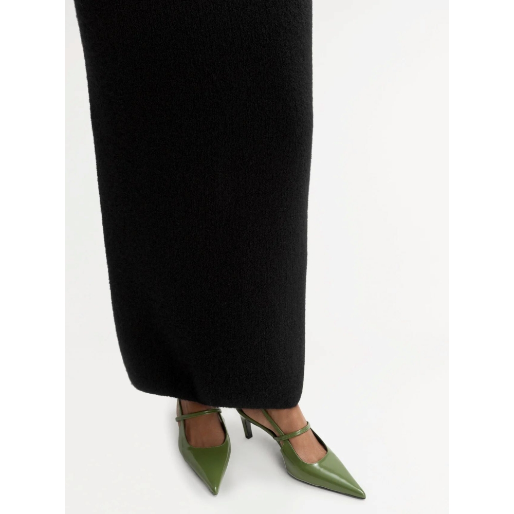 Soft Goat "Boucle Skirt" juodos spalvos sijonas. Sijonai