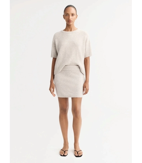 "Boucle" mini skirt - sand. Skirts
