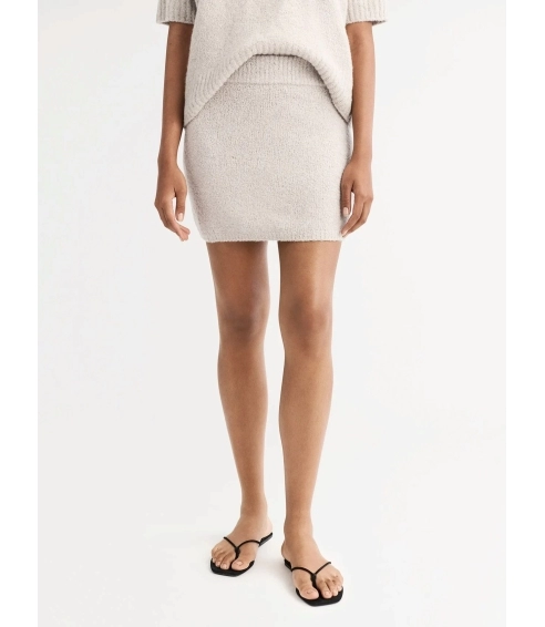 "Boucle" mini skirt - sand. Skirts