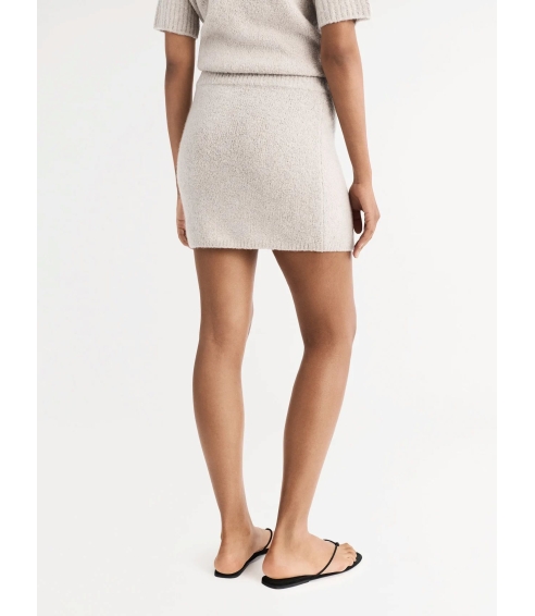 "Boucle" mini skirt - sand. Skirts