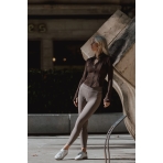 „Breakthrough” espresso rudos spalvos džemperis. Džemperiai