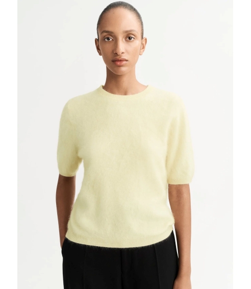 “Brushed Short Sleeve” . Sweaters