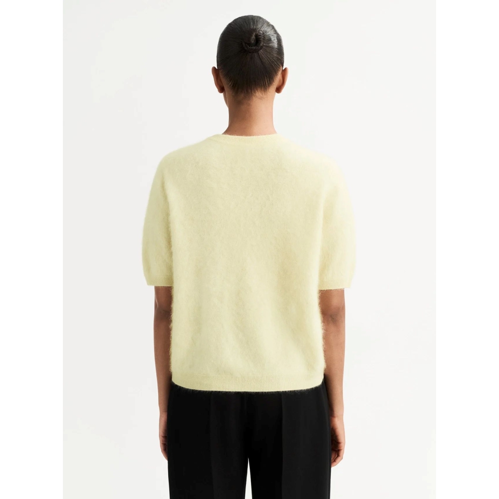Soft Goat “Brushed Short Sleeve” . Sweaters