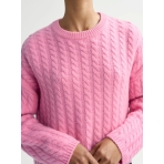 “Cable Knit Crewneck”. Sweaters