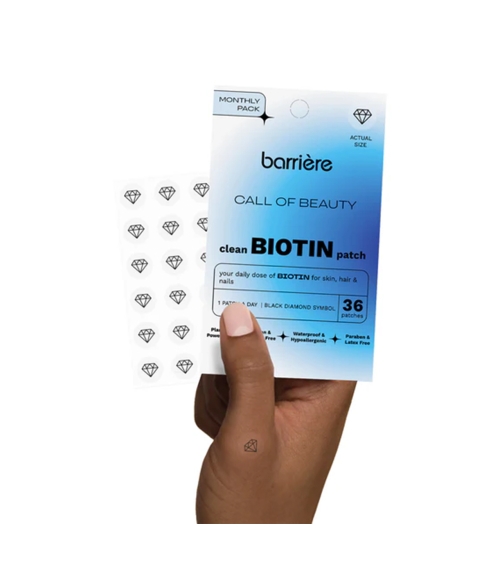 “Call Of Beauty Biotin (B7): Black Diamond” lipdukai su biotinu. Kūnui ir voniai