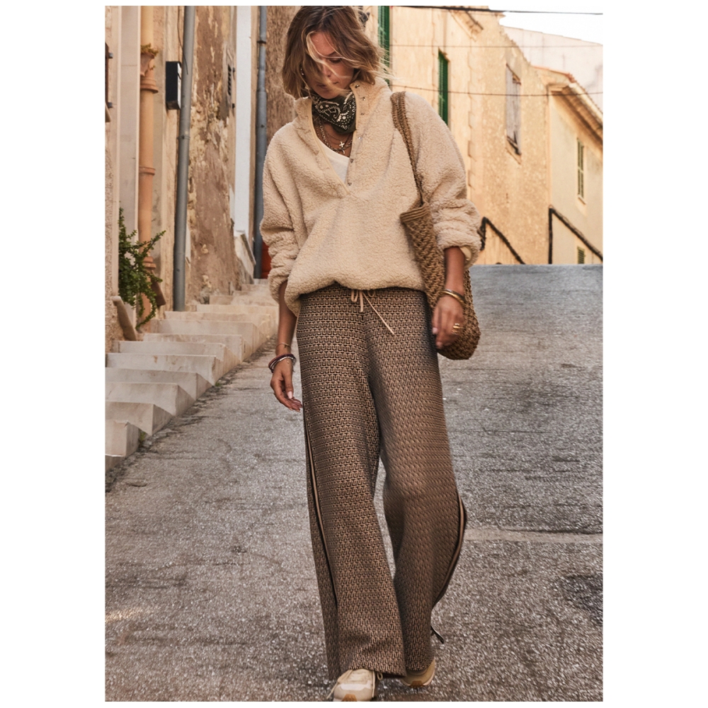 The Upside CASTILLA JUNIPER KNIT PANT. Pants