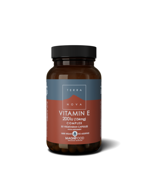 Vitamin E 200 iu (134 mg) Complex. Vitaminai ir mineralai