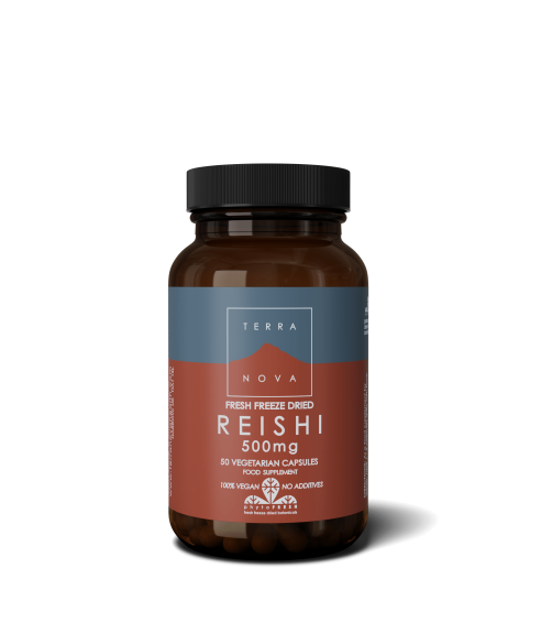 Freeze Dried Reishi 500 mg. Mushrooms