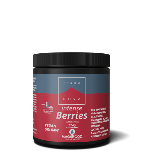 Intense Berries Super Shake (Intense Berries milteliai). Imuniteto stiprinimui