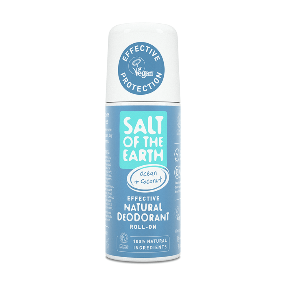 Ocean and Coconut Natural Roll-On Deodorant. Deodorants