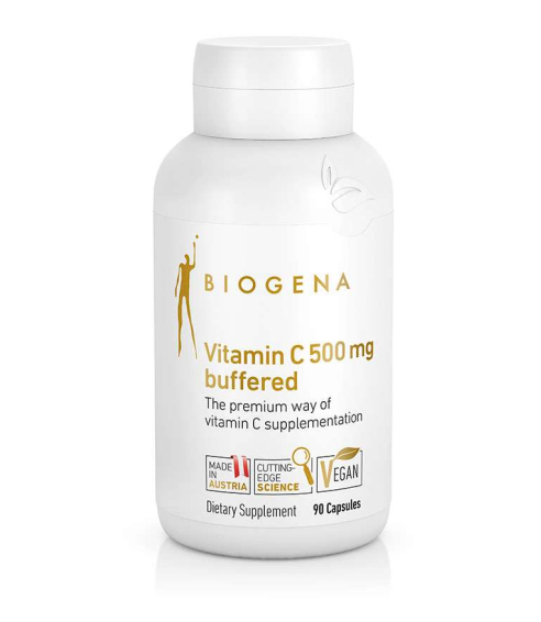 Biogena Vitamin C buffered GOLD. Vitaminai ir mineralai