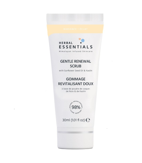 Gentle Renewal Scrub with Sunflower Seed Oil & Kaolin. Cleansers and exfoliators