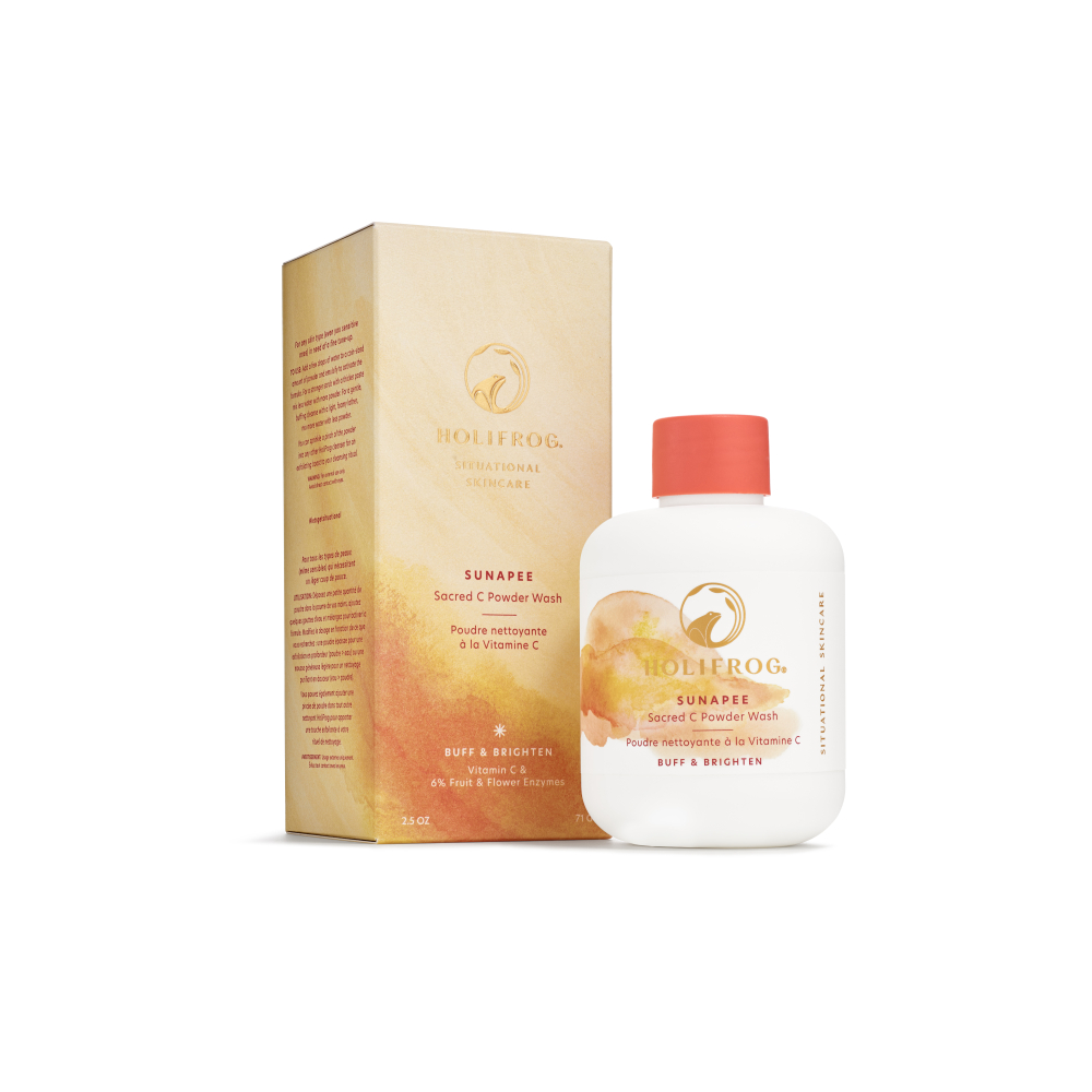 Sunapee Sacred-C Brightening Powder Wash. Cleansers and exfoliators