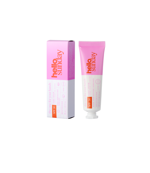 The one for your hands - hand cream: SPF 30. Hand care