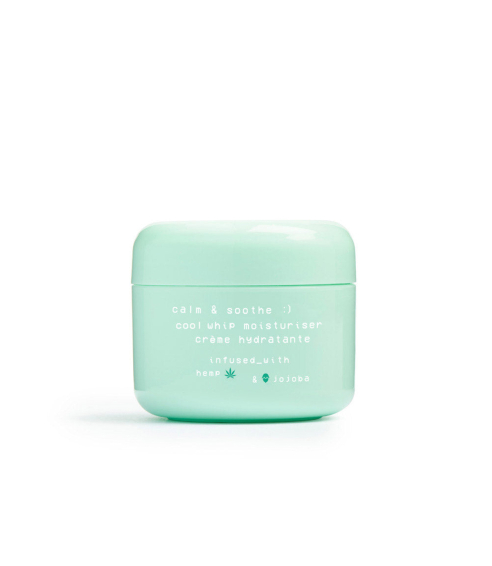 Glow Hub calm & soothe cool whip moisturiser. Creams