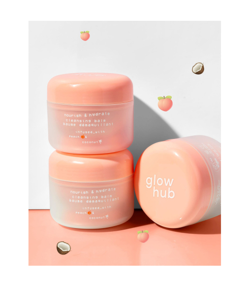 Glow Hub nourish & hydrate cleansing balm. Cleansers and exfoliators