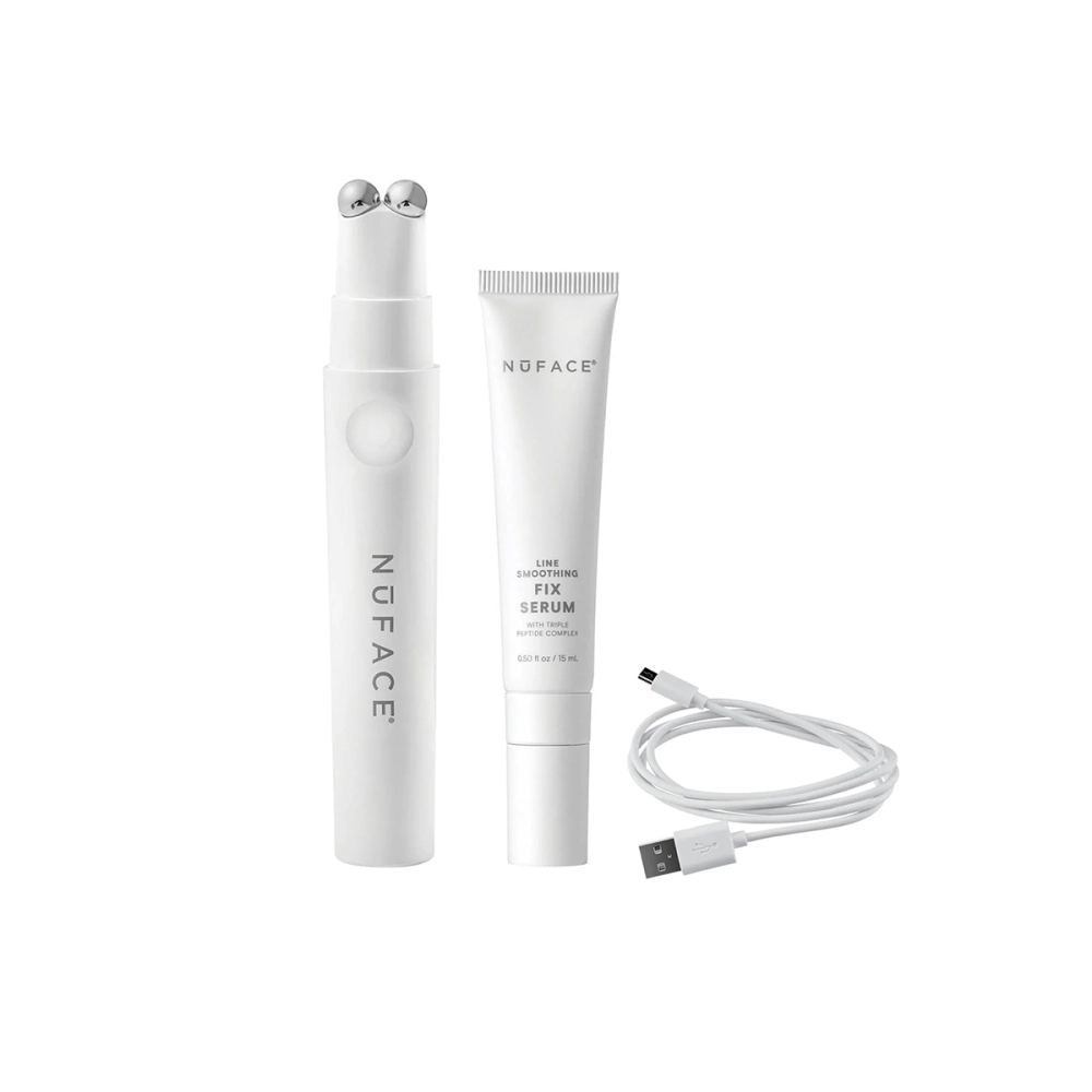 NuFace NuFACE FIX® Starter Kit prietaisas veido linijų švelninimui. Veido aparatai