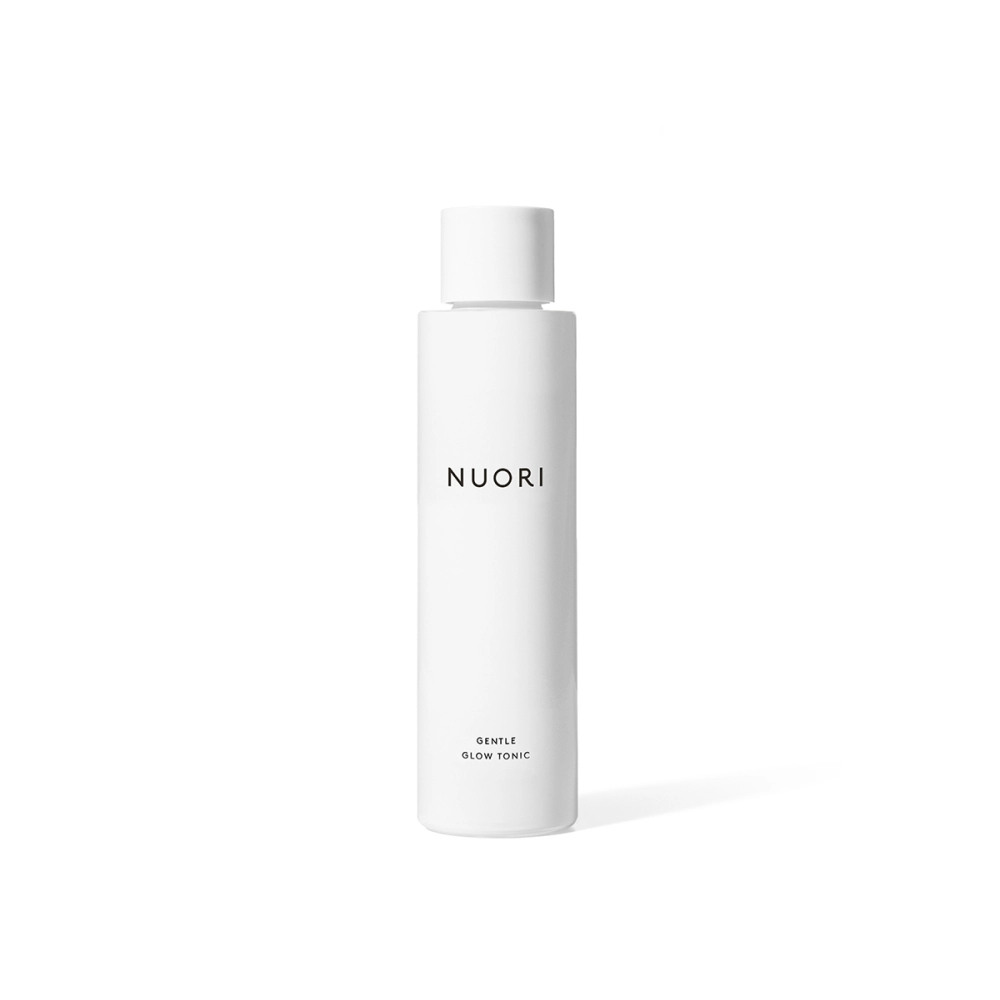 Nuori Gentle Glow Tonic. Products with acids