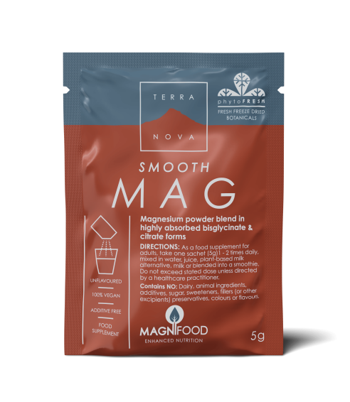 Smooth Mag 5g (Magnio milteliai 1 vnt.). Vitaminai ir mineralai