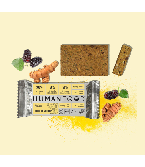 Turmeric and Mulberry Bar. Protein bars